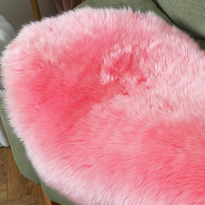 IRIWOOL Premium Genuine Fur Sheepskin Rug Real Australia Sheepskin Natural - Image 4