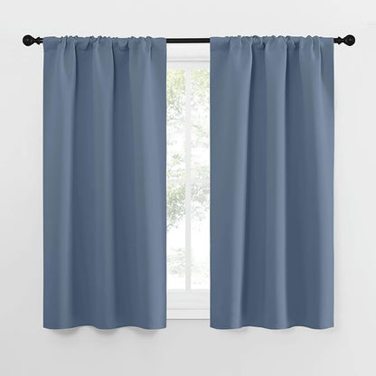 NICETOWN RV Blackout Curtains for Camper Windows, Short Blackout Curtains & by NICETOWN