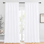 NICETOWN White Bedroom Curtain Panels by NICETOWN