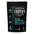 Organic Cold Brew Coffee - Guatemalan Coffee Beans Crafted For Cold Brewing - Whole Bean or Coarse Grind, Medium Roast, 2 lb