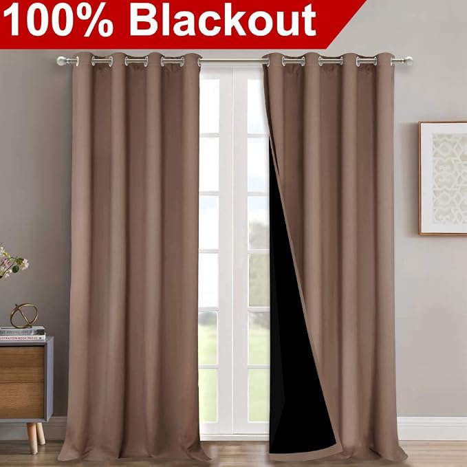 NICETOWN Cold Reducing Curtains, Complete Blackout Shades - Image 2