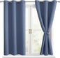 Blackout Curtains for Bedroom, 38 x 54 Inch, 2 Panels | Thermal Insulated & by Hiasan