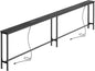 SUPERJARE 102 Inch Sofa Table by SUPERJARE