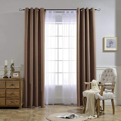 NICETOWN Light Reducing Grommet Curtains - Image 6