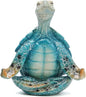 VVGIFTS Sea Turtle Meditation Yoga Decor, Garden Figurine Sea Turtle Meditating by Qifuyeah