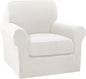 Turquoize 2 Piece Chair Covers Armchair Slipcovers by Turquoize