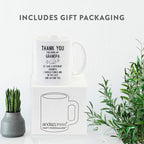 Andaz Press Funny Family 11oz. Coffee Mug Gift, Thank You for Being My Grandpa, Punch in Face, 1-Pack, Christmas Birthday Drinking Cup Present Ideas