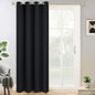 Yakamok Black Room Darkening Curtains 84 inch Sliding Door Drapes | 1 by Yakamok