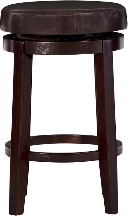 Linon Maya Brown Counter Stool - Image 4
