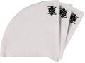 (3-PACK) ATHIA coffee filter for Hario V60 size01, 100% Cotton Reusable Cone Shape Cloth Filter, 3-pack for 1-2 Cup Small Pour-over Drippers, Eco-friendly Alternative to Paper Filters