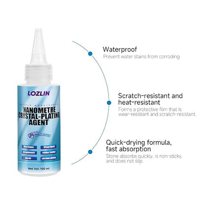 LOZLIN Nano Clear-Crystal Coating Multi-Surface Protector - Image 5