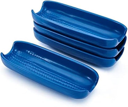 Pfaltzgraff Callie Stoneware Corn Dishes, Set Of 4, Blue