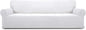 Easy-Going Stretch 4 Seater Oversized Sofa Couch Cover Snow White | 1-Piece by Easy-Going