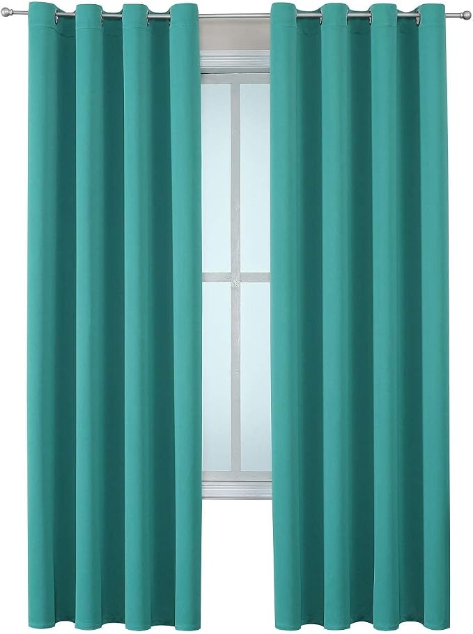 ChrisDowa Blackout Curtains for Bedroom and Living Room 72 Inches Long | 2 - Image 7
