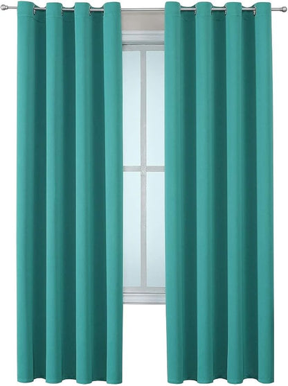 ChrisDowa Blackout Curtains for Bedroom and Living Room 72 Inches Long | 2 - Image 7