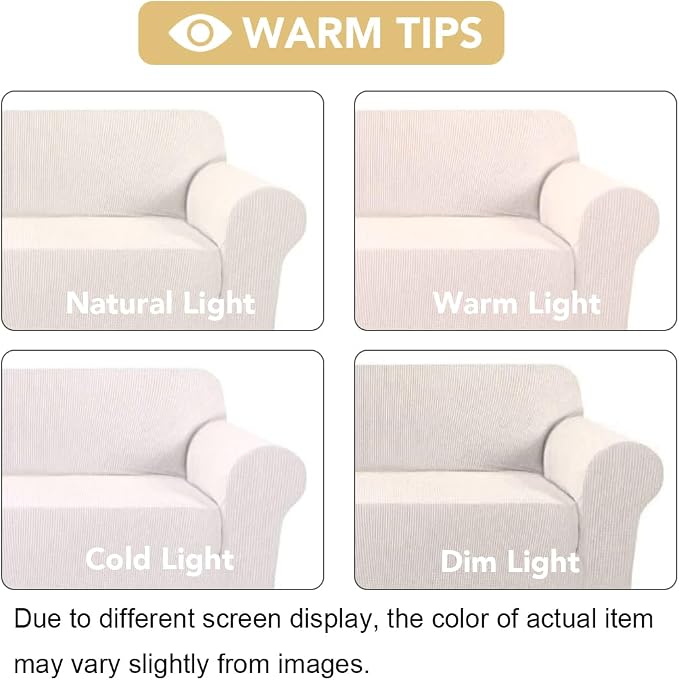 H.VERSAILTEX Armchair Cover Stretching Skid Resistance Couch Cover - Image 3