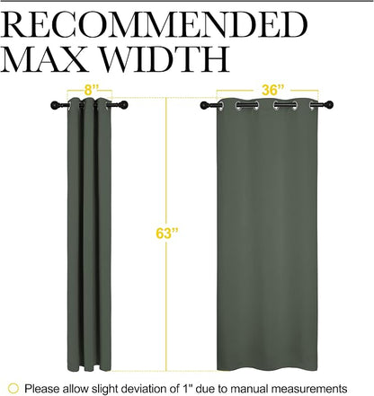 NICETOWN Blackout Curtain Panels, Home Decoration Thermal Insulated Solid - Image 6
