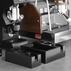 MHW-3BOMBER Espresso Tamping Station, 4 in 1 Tamper Station for Storage 51-58mm Portafilter, Distributor and Espresso Accessories,ABS Portafilter Holder,Black,CH6719
