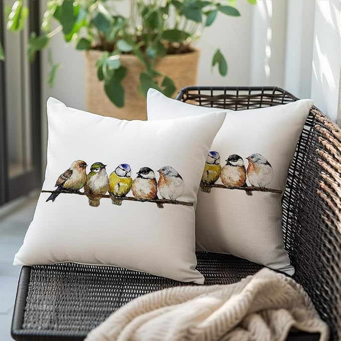RABUSOFA Spring Summer Pillows Decorative Throw Pillows 20x20, Large Outdoor - Image 3