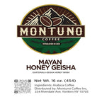Mayan Honey Geisha Coffee, Single Origin Guatemala, High Altitude 4000ft, Wine-Like Profile (Espresso), 1 Lb