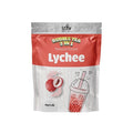 Fusion Select 2.2lb Lychee Tea Powder Flavored-3-in-1 Drink Powder with Cream & Sugar - Instant Pre-Mixed Beverage for Hot or Cold Blends or Yummy Frappes Bubble Tea, Boba Tea Lychee