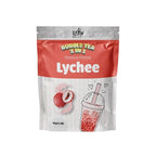 Fusion Select 2.2lb Lychee Tea Powder Flavored-3-in-1 Drink Powder with Cream & Sugar - Instant Pre-Mixed Beverage for Hot or Cold Blends or Yummy Frappes Bubble Tea, Boba Tea Lychee