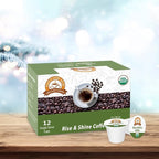 Alex's Low Acid Organic Coffee Single-Serve Pods (24-Pack) - Rise & Shine