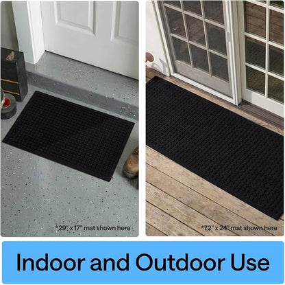 GORILLA GRIP® Ultra Absorbent Front Door Mat Outside Entrance, Traps Dirt and - Image 9