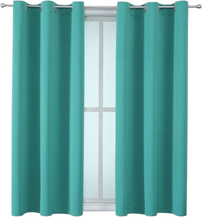 ChrisDowa Blackout Curtains for Bedroom and Living Room 63 Inches Long | 2 - Image 7