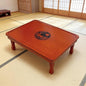 SH-tables Folding Coffee Table, Korean Tatami Low Wooden Table, Hand-Painted by Unknown