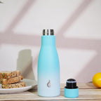 BJPKPK Insulated Water Bottle 17oz Stainless Steel Water Bottles Dishwasher Safe Reusable Metal Thermos Keep Cold and Hot,Sea Salt