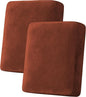 H.VERSAILTEX Velvet Stretch Couch Cushion Cover Plush Cushion Slipcover by HVERSAILTEX
