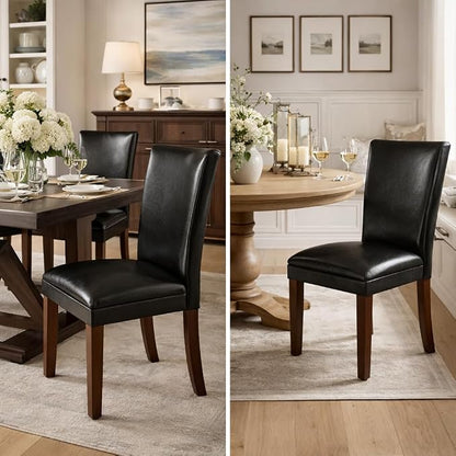 HomePop Parsons Upholstered Accent Dining Chair - Image 4
