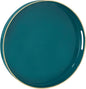 MAONAME 13" Round Tray, Teal Serving Trays by MAONAME