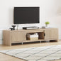 FATORRI TV Stand for TVs up to 75/65/55 Inch, Wood Entertainment Center by FATORRI