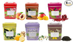 Premium USDA Organic Ceylon Tea Sampler Set - 6 Flavors, 50 Bags Per Tin (300 Total) Variety Pack Non-GMO, Herbal, Fruity, Green & Black, Caffeinated & Decaffeinated