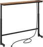 Kitstorack Narrow Console Table Behind Sofa Couch, Design by Kitstorack