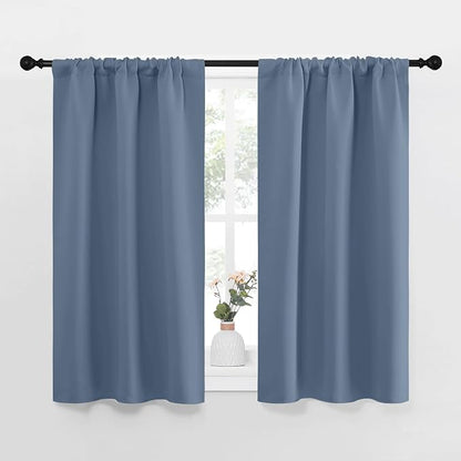NICETOWN RV Blackout Curtains for Camper Windows, Short Blackout Curtains & by NICETOWN