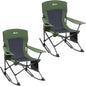 Portal Outdoor Rocking Chair Camping Folding Portable Rocker by PORTAL