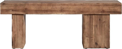 Thickened Solid Wood Bench, Heavy Duty Dining Bench - Image 9