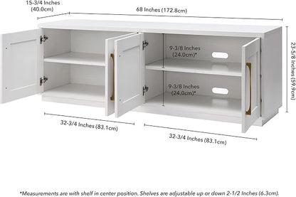 Henn&Hart Tillman Rectangular TV Stand - Image 3