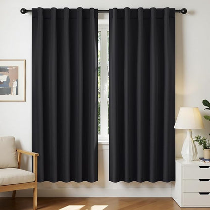 Joydeco 72 Inch Blackout Curtains by JOYDECO
