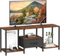 JARHETUN TV Stand with Fabric Drawer by JARHETUN