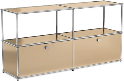 Modern Storage Cabinet Sideboard Versatile Free-Standing Organizer Cabinets - Image 4