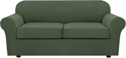 H.VERSAILTEX 3 Piece Stretch Sofa Covers by HVERSAILTEX
