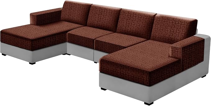 UNBBRRL 10 Pieces Stretch Sofa Cushion Covers by UNBBRRL