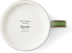 Spode Kit Kemp Alphabet Mug - Letter M Monogram in Fine China, 12oz Ceramic Coffee Cup for Hot Drinks, Personalized Drinkware for Unique Gifts, Dishwasher Safe Tea or Coffee Mug - Gift Box Included