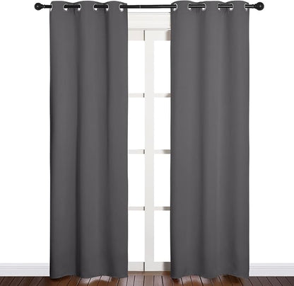 NICETOWN Bedroom Curtains Blackout Drapery Panels, Three Pass Microfiber - Image 2