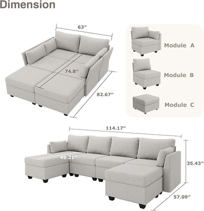 Weture Modular Sectional Sofa - Image 3