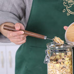 KKC HOME ACCENTS Wooden Long Handle Coffee Scoop - 1 tbsp, 9.17 inch